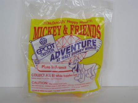 1993 McDonalds - Pluto in France - Mickey & Friends